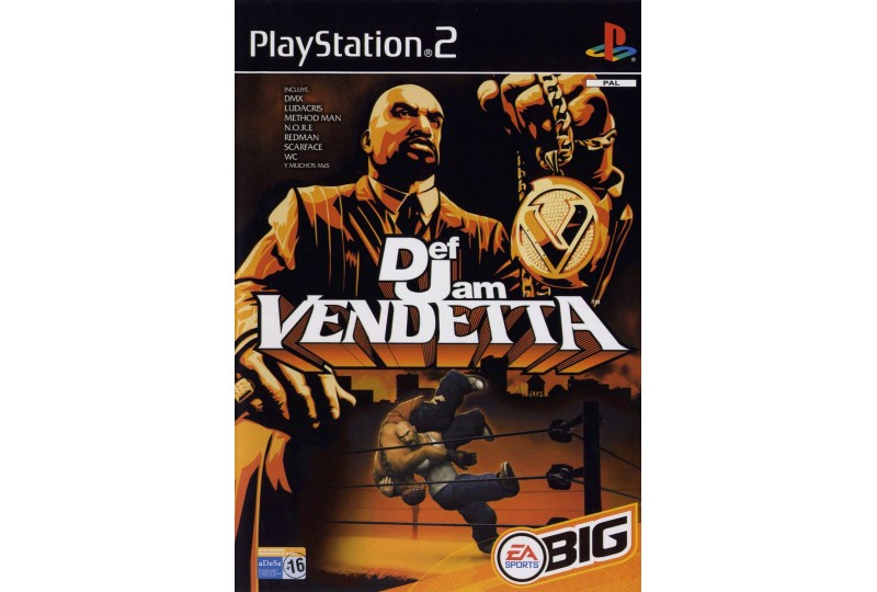 Def Jam Vendetta PS2, английская версия.