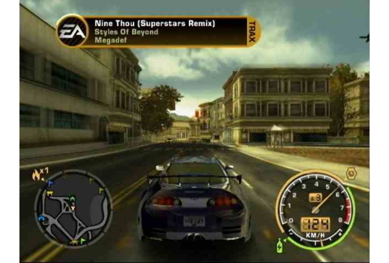 Need For Speed Most Wanted - Black Edition PS2, английская версия.