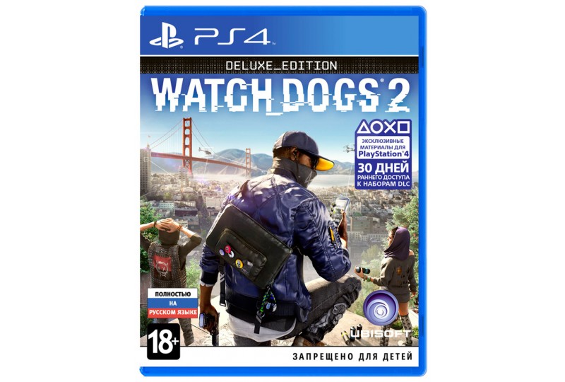 Игры ps4 deluxe edition. Watch Dogs 2 (ps4).