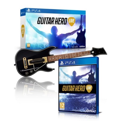 Guitar Hero Live Bundle (Гитара + игра) [PS4, английская версия]