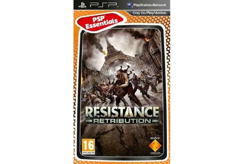 Jogo PSP Essentials Resistance: Retribution