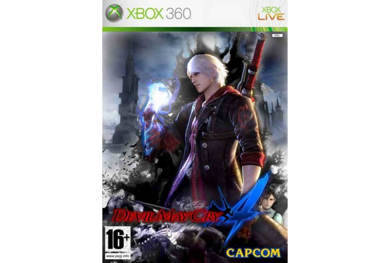 Jeu Devil May Cry 4 Pour Xbox 360 - Version Française Complète (boîte + Manuel) - Très Bon état