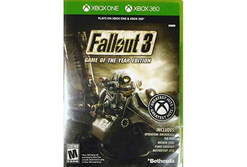 Fallout 3 xbox русский. Диск Fallout 4 Xbox one. Fallout 4 [Xbox one, английская версия]. Диск Xbox one Fallout 4 GOTY. Fallout 3 game of the year Edition что входит.