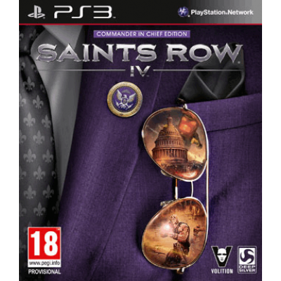 Saints Row 4 - Commander in Chief Edition [PS3, английская версия]