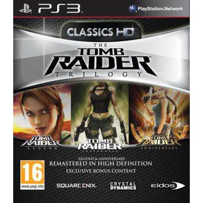 Tomb Raider Trilogy - Classics HD [PS3, английская версия]